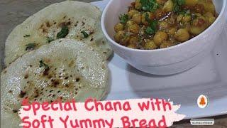 special chana Aloo with Soft Bread Recipe By zain`s kitchen |  | special Bread | Chana Aloo recipe