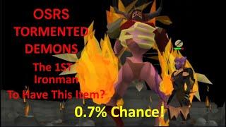 Tormented Demons Tutorial.  INSANE LUCK! 0.7% CHANCE! While Guthix Sleeps OSRS