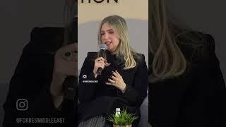 Heidi Elabd as a guest speaker at Forbes Women Summit 2024 in Riyadh.