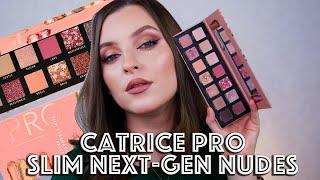 ПАЛЕТКА Catrice Pro Slim Next-Gen Nudes. ОБЗОР СВОТЧИ МАКИЯЖ