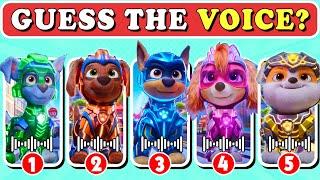 Guess the Paw Patrol Characters by Their Voice ??? || Tun Quiz