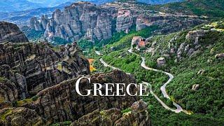 Greece 4K - Relaxing Travel Film with Calming Music and Nature Sounds