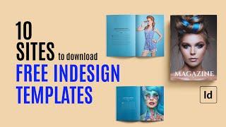 10+ Best Sites to Download Free InDesign Templates