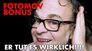 Er tut es wirklich!! Fotomov Moderator rasiert sich vor laufender Kamera die Haare ab!