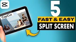 TOP 5 Split Screens in CapCut PC You MUST KNOW NOW! (Step-By-Step)