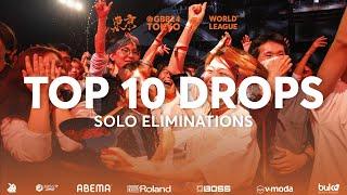 Top 10 Drops Elimination | GRAND BEATBOX BATTLE 2024: WORLD LEAGUE | Solo Category