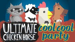 [CoolCool] Ultimate Chicken Horse : ไก่ กา ม้า แกะ แพะ แรคคูน