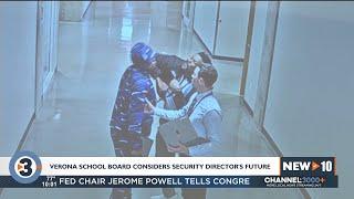 Verona school board considers security director's future