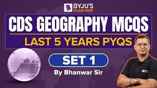 CDS Exam 2023: CDS Exam Geography Most Important PYQs I CDS 2023 Exam Preparation