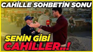 CAHİLLE SOHBETİN SONU... Muhabir Dayanamadı! "Sende O Akıl Yoksa..." | Sokak Röportajları