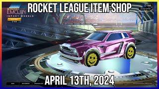 *NEW* IMPORT EMOJIN WHEELS! Rocket League Item Shop (April 13th, 2024)