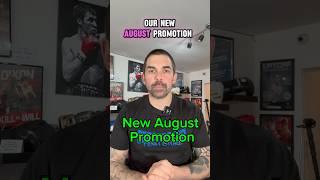  August Promotion at Seconds Out Fight Store #boxingequipment #secondsout #boxinggear