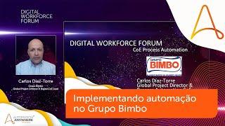 Carlos Díaz Torre, implementando automação no Grupo Bimbo