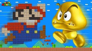 Robo Mario's Mission to Stop Mega Goomba Gold Calamity | Game Animation