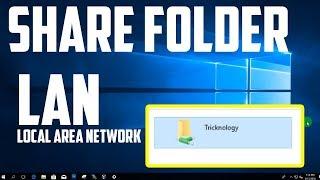 How To Share Folders on LAN ( Local Area Network)