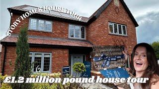 INSIDE £1.2 million pound home!! STORY HOMES THE CAPESTHORNE 5 BED NEW BUILD HOUSE TOUR & EVENT