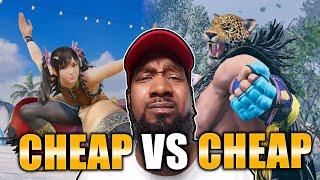 Lil Majin KING fights Strong XIAOYU in Tekken 8! Battle of the CHEAP!