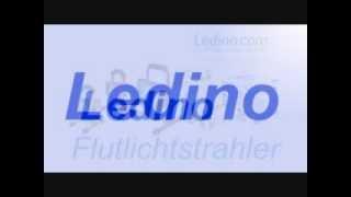 LED Akku-Flutlichtstrahler Ledino++LED Flutlichtstrahler+++LED Baustrahler++LED-Fluter++LED Strahler