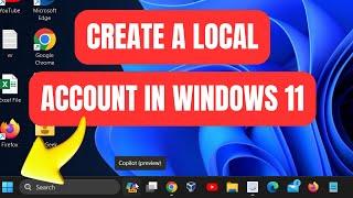How To Create A Local Account in Windows 11 Without Microsoft Account[2023]