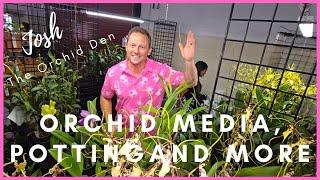 The Orchid Den Josh. A lecture about orchid media, potting, fertilizer and insecticide.