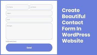 HappyForms - How to Create a Contact Form in WordPress  using happyforms plugin