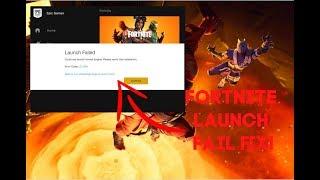 *FORTNITE* LS-0013 LAUNCH ERROR *FIX*