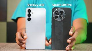 Samsung Galaxy A16 vs Tecno Spark 30 Pro - Dont Choose Wrong!!!