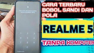 cara buka dan hapus sandi realme 5 karena lupa password