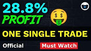 Eazybot Surprised Everyone | Easybot Trading makes 28.8% in one Single Trade | Must Watch Eazy bot