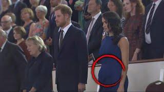 Meghan Markle Pregnancy Rumors Swirl After Ruffled Dress Photos