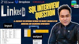 LinkedIn Interview Question | SQL Interview Question no 18 | Daily SQL Practice | Advanced SQL