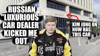Russian "Luxury" Car Dealer Kicked Me Out - Aurus Cars