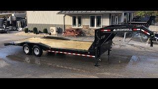 Ironbull 102x24' Gooseneck Car Hauler Trailer 14000# GVW ETG0224072