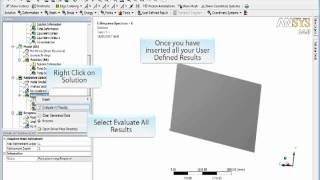 How to Combine Results from Response Spectrum and Static Structural Analysis