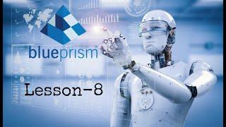 BluePrism lesson 8 | Object Design | MS Excel VBO | RPA training #blueprism