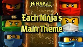 Ninjago: The Main Theme For Each Ninja!