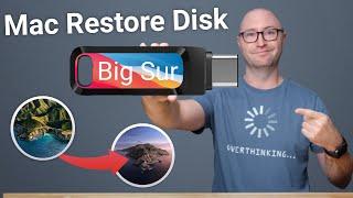 Creating a Restore Disk for M1 and Intel Macs | Downgrade macOS Big Sur to Catalina!