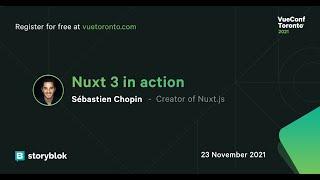 Nuxt 3 in action by Sebastien Chopin