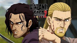 Thorfinn vs Snake | VINLAND SAGA SEASON 2