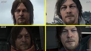 Death Stranding 2016 vs 2017 vs 2018 vs 2019 Early Graphics Comparison