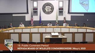 Nevada Board of Wildlife Commissioners | May 6, 2023