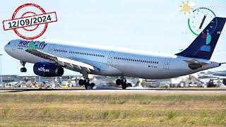  Live WINDY Lisbon Airport Spotting 12/09/2024