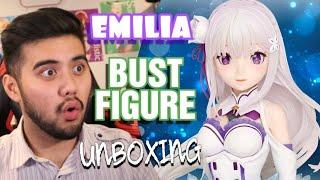 Emilia Bust Figure UNBOXING [Re:Zero]