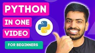 Python in one video - Learn Complete Python in 2.5 Hours for Beginners | Full Course