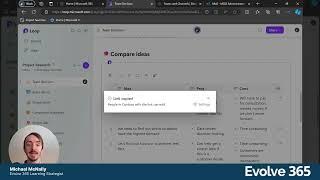 Use Microsoft Loop Components Across Collaboration Platforms - Evolve 365 Tips & Tricks