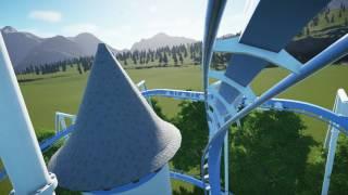 Baby Blue Inverted Coaster - Planet Coaster