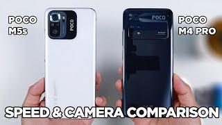 POCO M5s vs POCO M4 Pro SPEED & CAMERA Comparison | Zeibiz