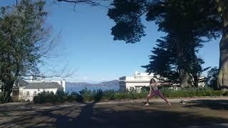 SF Yoga Girl Body Weight Training Part 1 of 2
