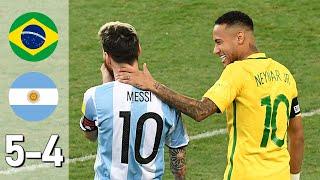 Brazil vs Argentina (5-4) All Goals & Extended Highlights