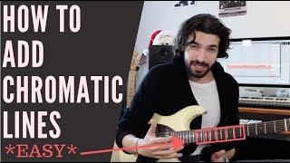 How to add Chromatic notes [SIMPLE]